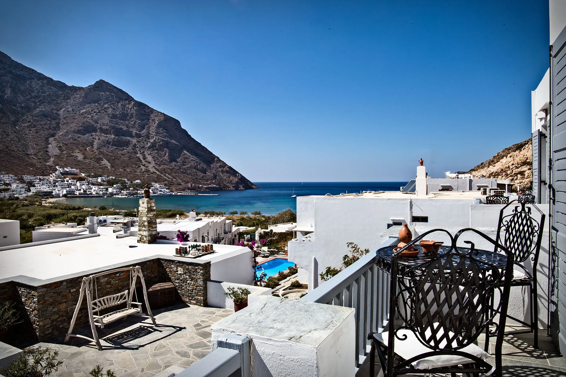 Balcony view Nymfes Sifnos
